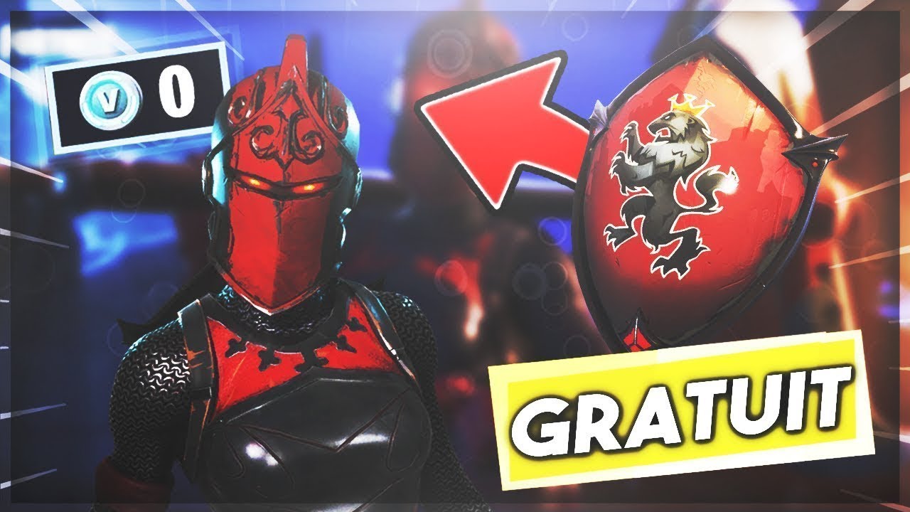 COMMENT AVOIR LA CHEVALERESSE ROUGE GRATUITEMENT [FORTNITE] - YouTube