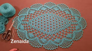 Oval Crochet Rug Part 1 Oval Crochet Rug Part 1