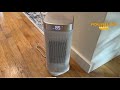 Review Dreo 16 Inch Electric Heater, Energy Efficient Space Heaters with Thermostat, 70° Oscillating