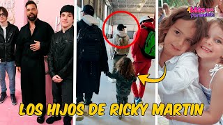 This is what Ricky Martin's children look like.