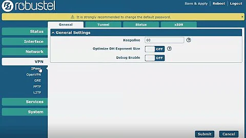 Tutorial: IPSec VPN Connection using IPv6 on a Robustel Router