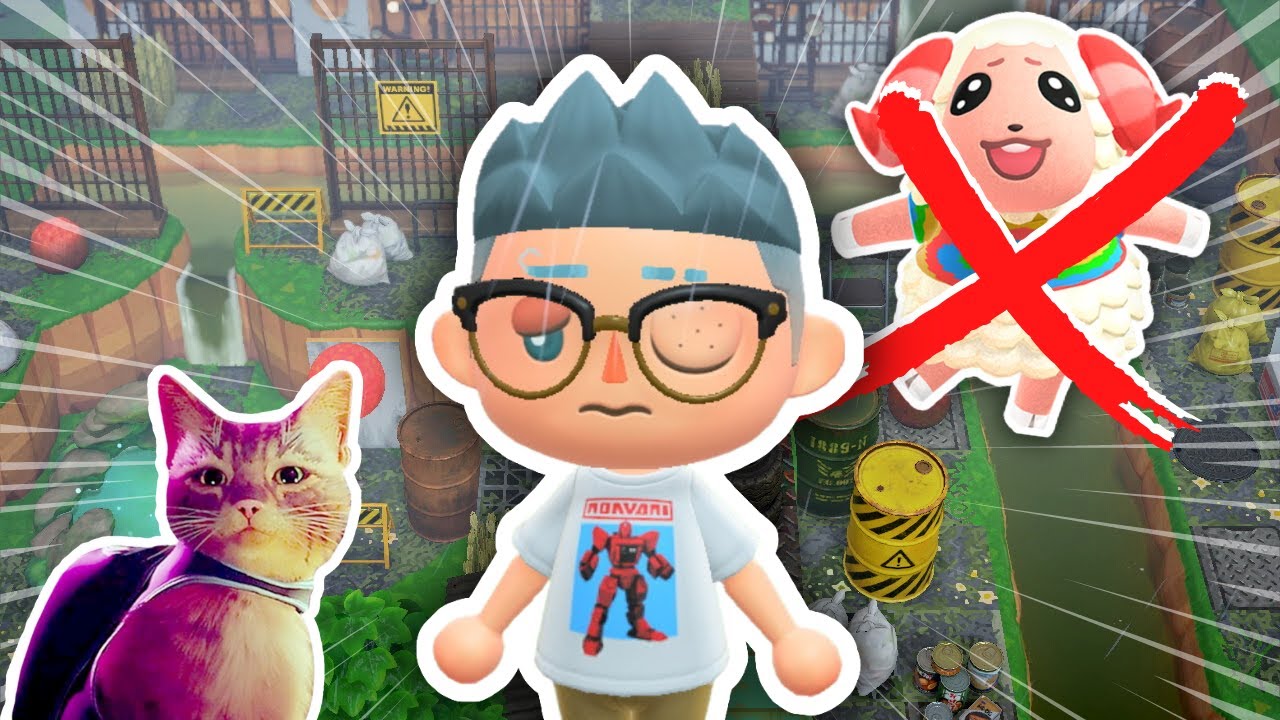 I built a SEWER because my villagers are TRASH