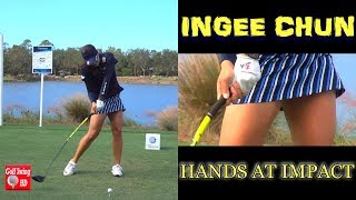 Ingee Chun Hands Thru Impact Slow Motion Driver Golf Swing 1080 Hd