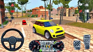 Mini Cooper Crazy Uber Taxi Driving In Rome - Taxi Android VIP Car Simulator - Android Gameplay screenshot 4