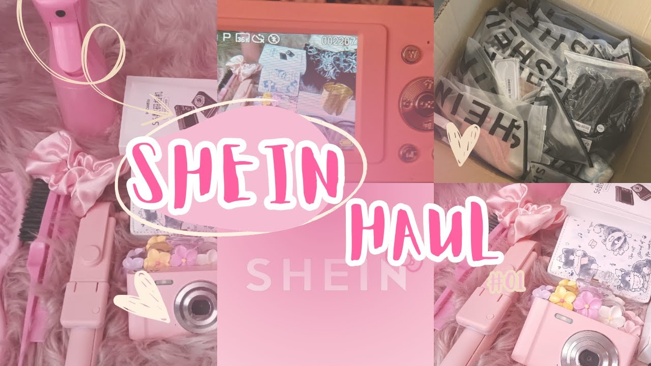 Shein haul!! digital camera, accessories, clothing, and more 