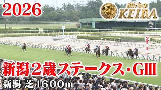 【新潟2歳ステークス・GⅢ】新潟2歳S 新潟 芝 1600m 2026 レース  【みんなのKEIBA】