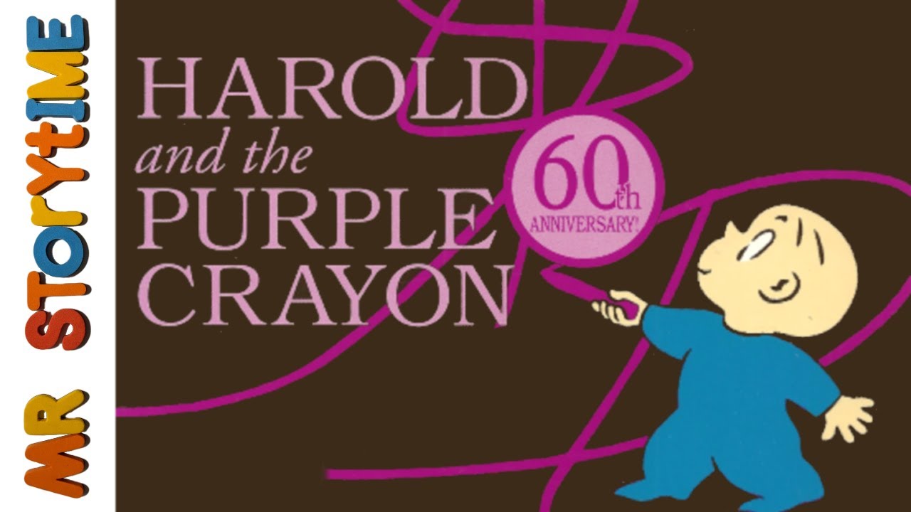 Harold and the Purple Crayon Mr Storytime Read Aloud Storybook