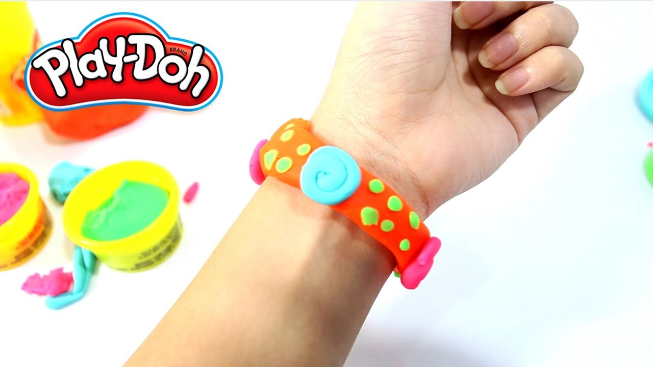 DIY How to Make Beautiful Play Doh The Bracelet Homemade Playdoh for