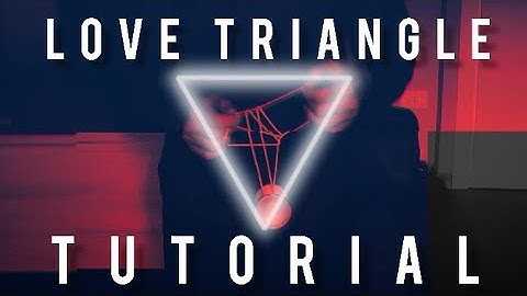 LOVE TRIANGLE - Triple Tower yoyo trick tutorial