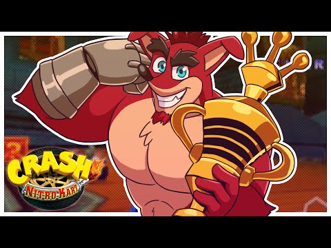 O FIM DA JORNADA ESPACIAL DOS MARSUPIAIS! 😁 | Crash Nitro Kart (GBA) (101%) [FINAL]
