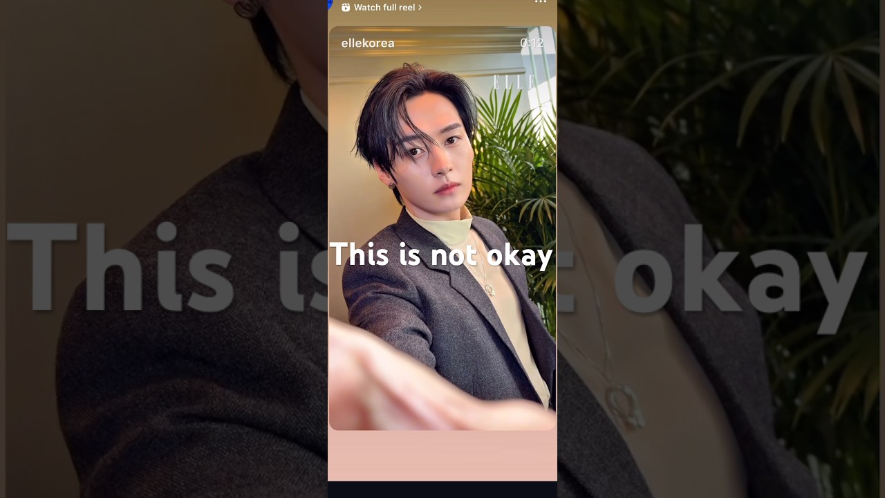 This audio played in my head when I saw this🥺why does he have to be so effortlessly adorable☹️#skz