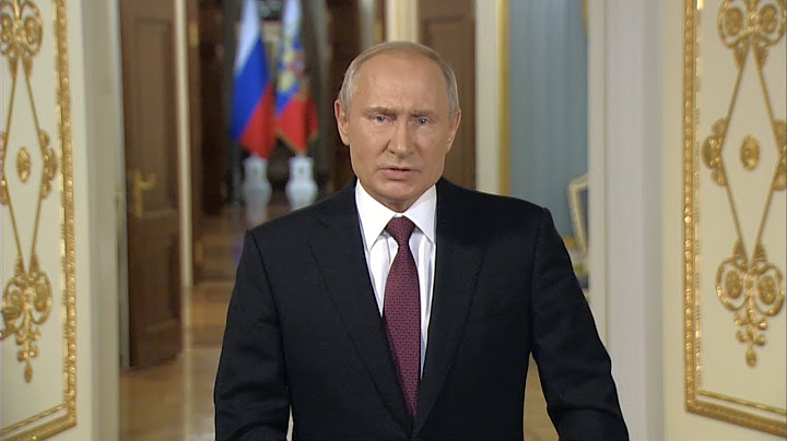Путин обратился к выпускникам российских школ
