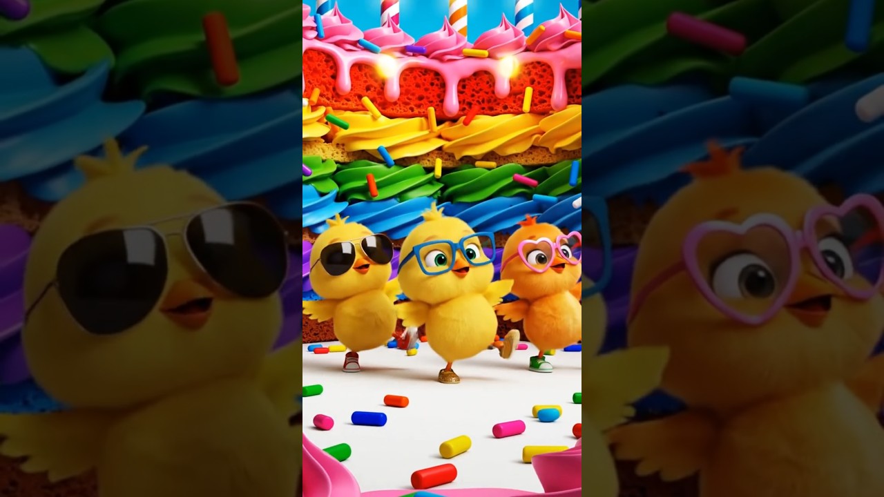 Three Chick Shuffle (Teaser) 🐥🐥🐥 Cute Dance Song For Kids! 🎶 