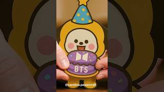 BT21 Chimmy DIY Papercraft 💙 コヤ紙クラフト Surprise Message Gift Box