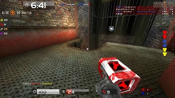 Quake Live: CTF FX ironworks having fun rupickup