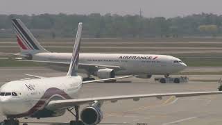 RDU welcomes Air France's inaugural flight from Paris