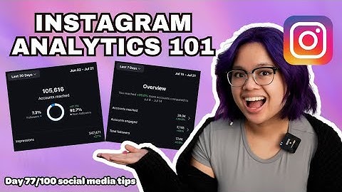Everything YOU NEED to know about Instagram Analytics