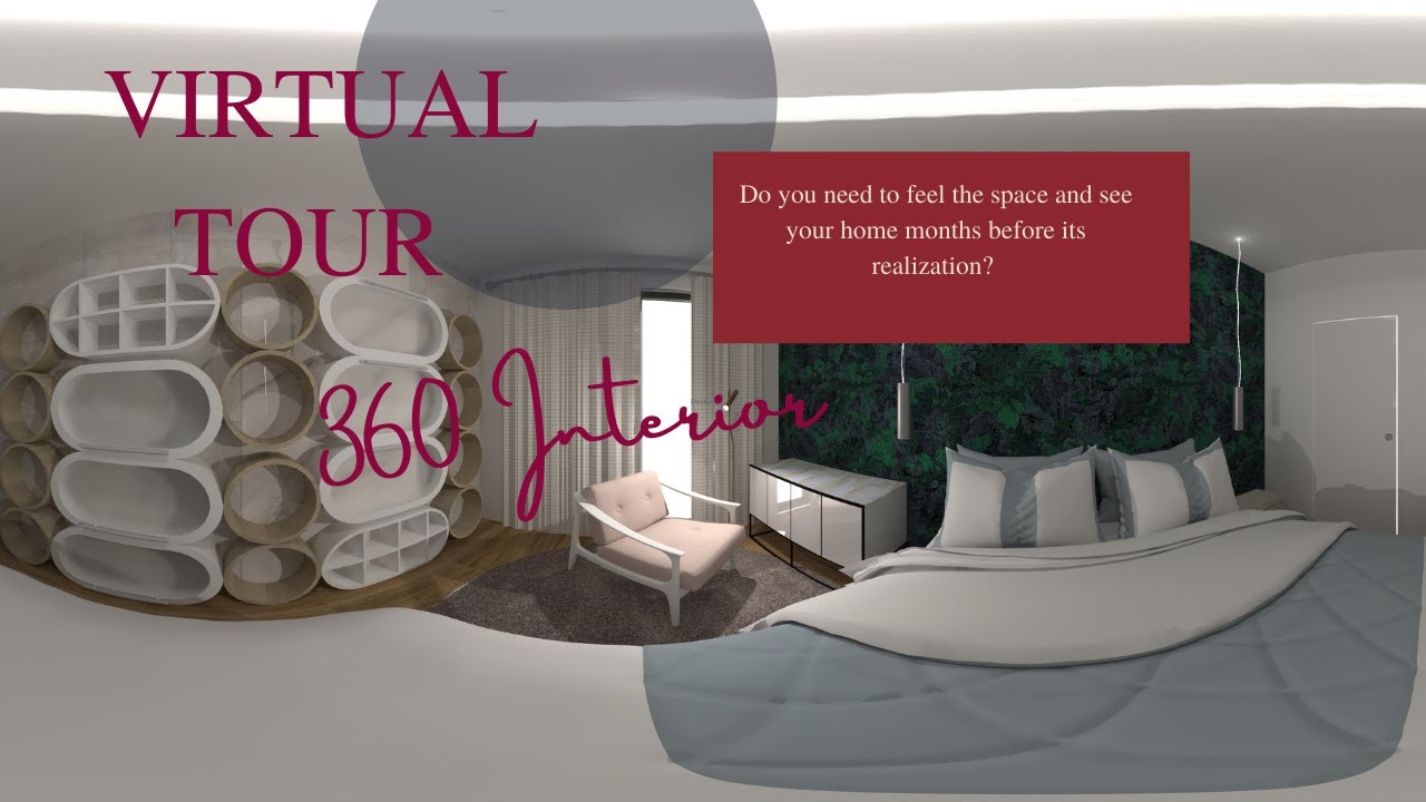 3D 360 VR Interior Design Project. Virtual tour. - YouTube