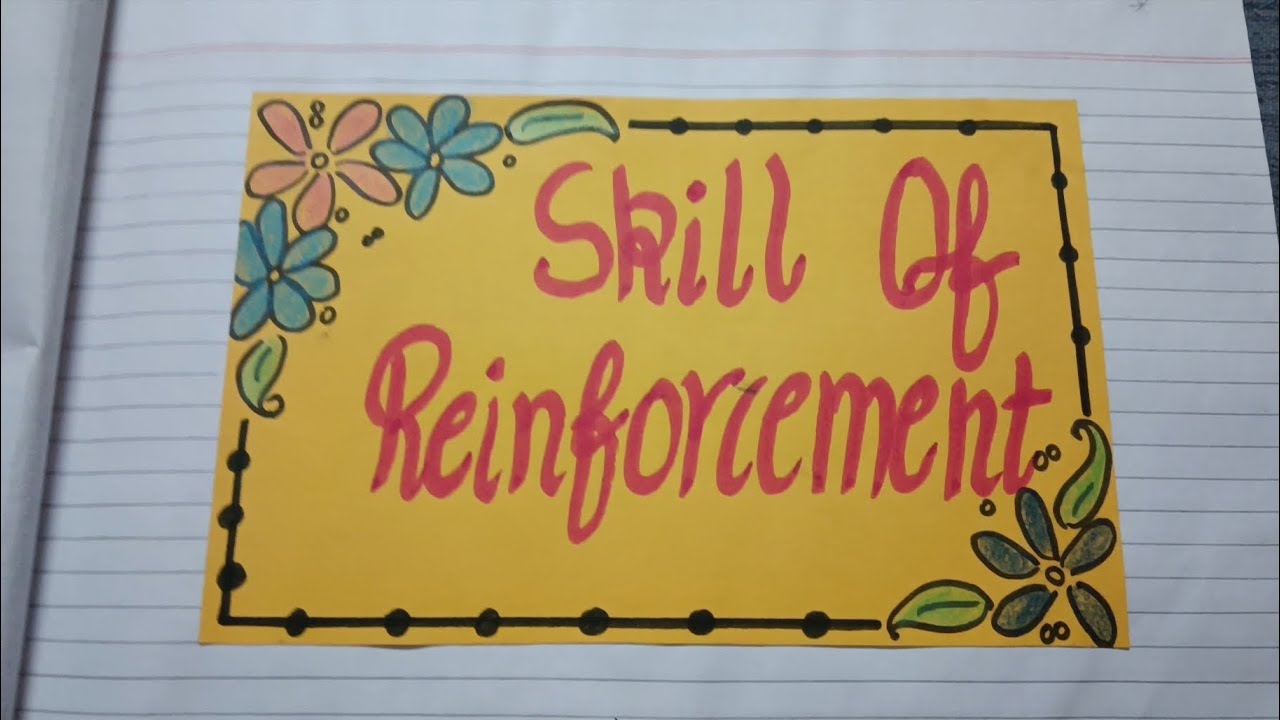 Lesson plan on skill of reinforcement (Mathematics) - YouTube