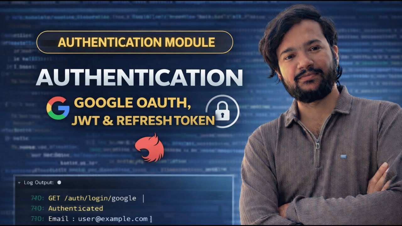 Nest JS Authentication COMPLETE Guide | Google OAuth, JWT, Cookies & Roles | E-Commerce Series Ep.6