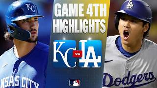 Los Angeles Dodgers vs Kansas City Royals Game 4th Highlights August 18 2026 - MLB