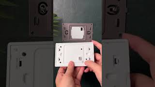 NSPanel Pro 120 Wall Mount Installation 🔧 Smart Home Setup #Shorts #easyworldautomation #automation