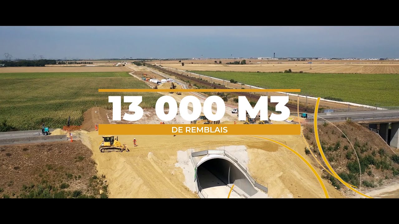 Spie batignolles valerian : liaison ferroviaire entre Mitry-Mory et l'Aéroport Charles-de-Gaulle