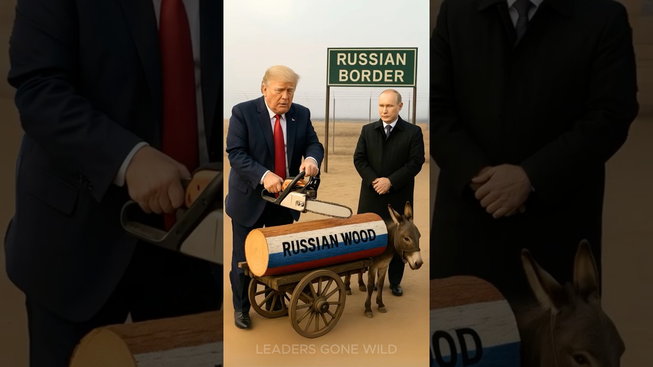 Putin Furious After Trump’s Chainsaw Showdown 🔥😂