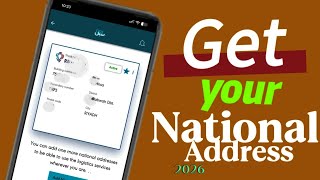 How to get National adrees in Saudi Arabia (2026) SPL Registration Step by Step