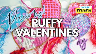 Puffy Paper Valentines DIY