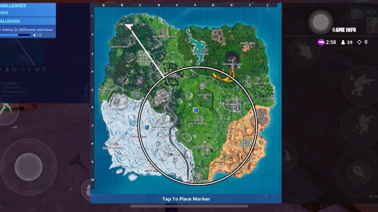 FORTNITE FORTBYTE #8 LOCATION- FOUND WITHIN JUNK JUNCTION (FORTBYTE FORTNITE CHALLENGE #08)subscribe