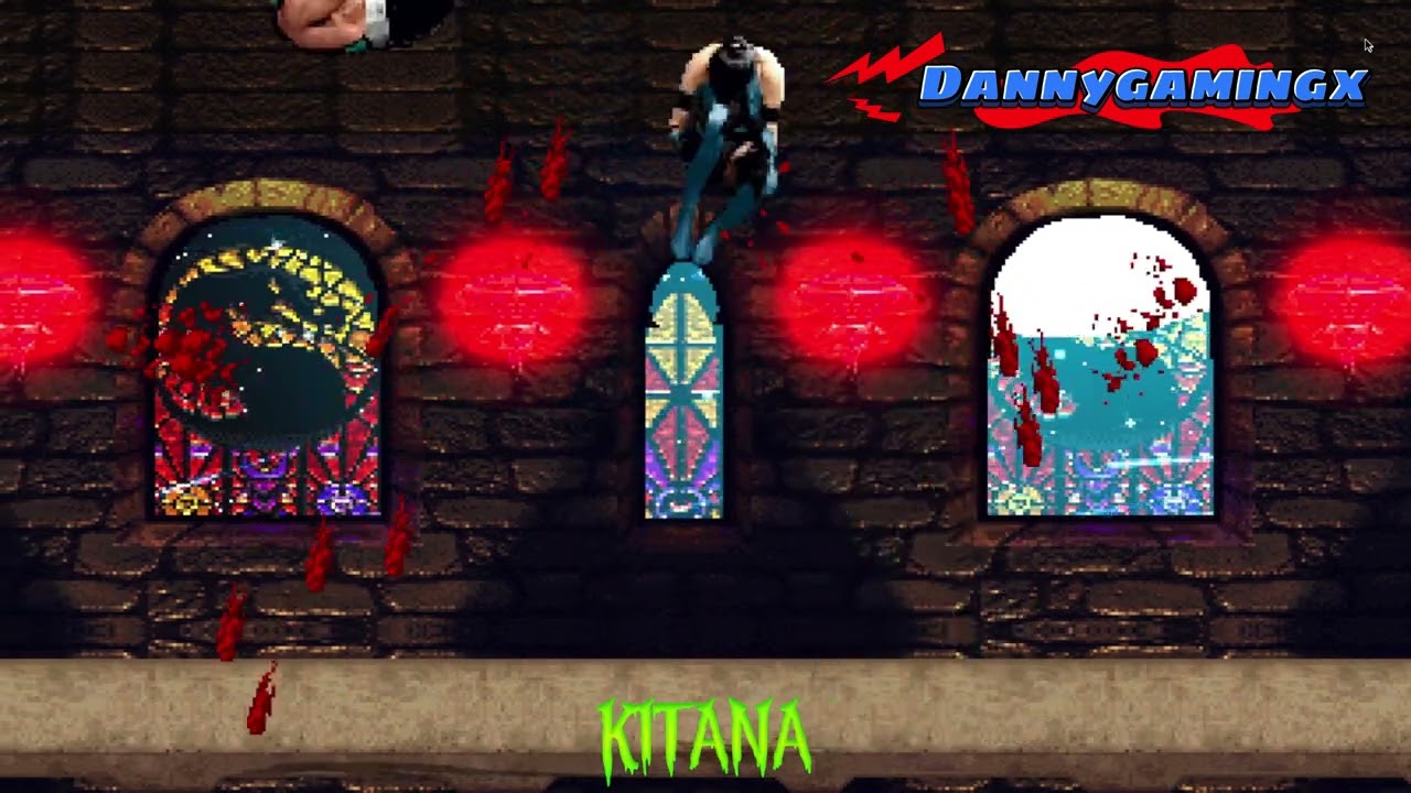 KITANA MAXIMUN DAMAGE Mortal kombat Trilogia