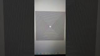 hynotic square in python turtle graphics from visual studio code #python #turtlegraphics #vscode