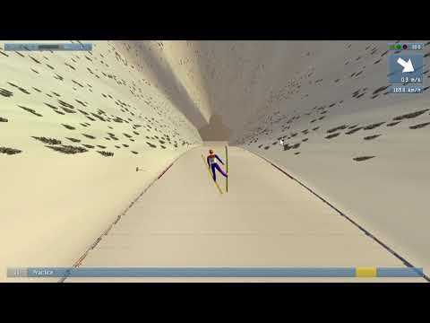 Deluxe Ski jump 4 World unofficial record!