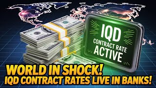 🚨 Iraqi Dinar Contract Rates Finally Show Up in Banks! 💰 Global Shock & RV News 2025 🏦