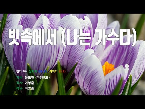 [은성 반주기] 빗속에서(나는가수다) - 윤도현(YB밴드)