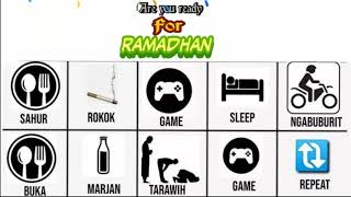 Story wa bulan ramadhan. Sahur, sleep, game, repeat.