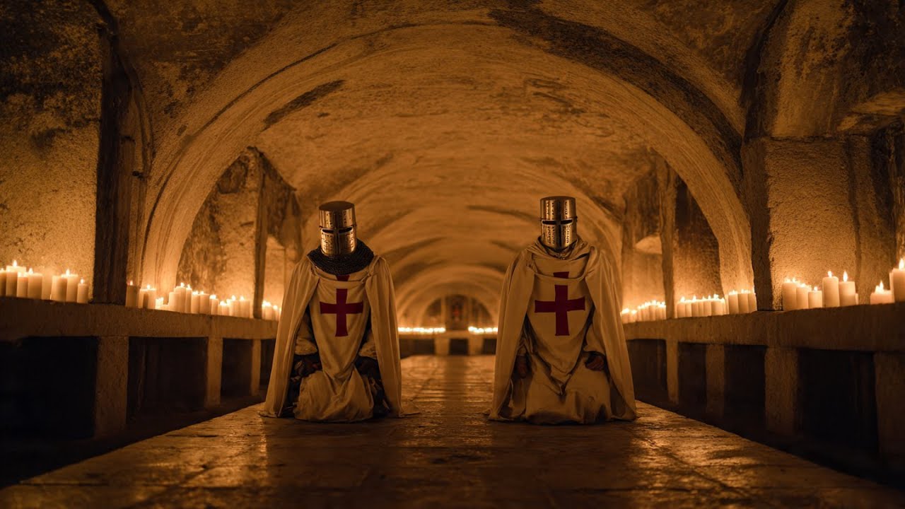 Gregorian Chant in the Depths of Silence | Sacred Prayer among Monks and Templars (Live)