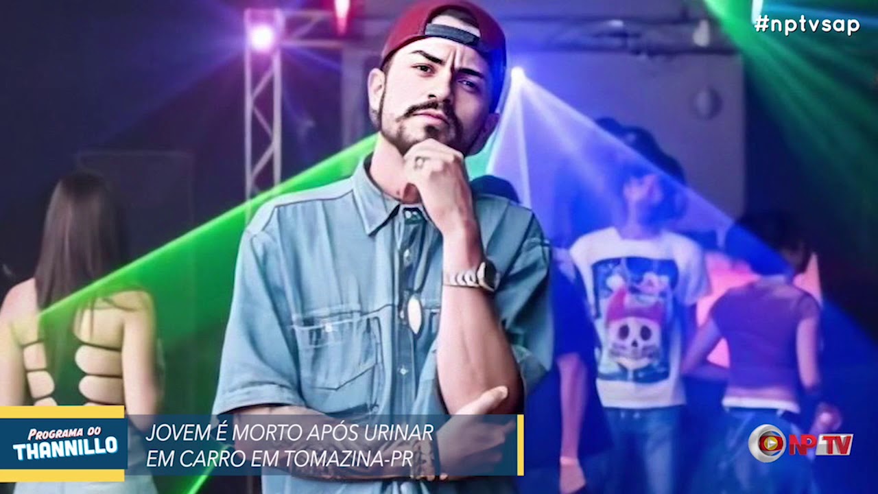 Jovem é Morto após urinar em Carro em Tomazina-PR