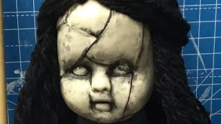 Spooky doll DIY