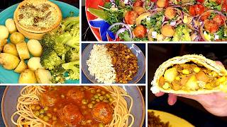 Hearty, Easy Vegan Dinners (Full Week of Meals)