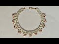 DIY Pearl Necklace | Trending Choker Design Using White Pearls | Simple &amp; Trending DIY Jewelry #diy 