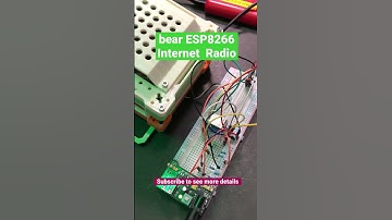 Bear ESP8266 Internet Radio with 3D printed Speaker(case)