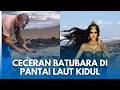 BATUBARA TENGGELAM DI LAUT KIDUL! Cecerannya di Pantai Diburu Warga untuk Bahan Bakar Memasak