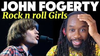 His singing is sensational! JOHN FOGERTY Rock and roll girls REACTION - First time hearing