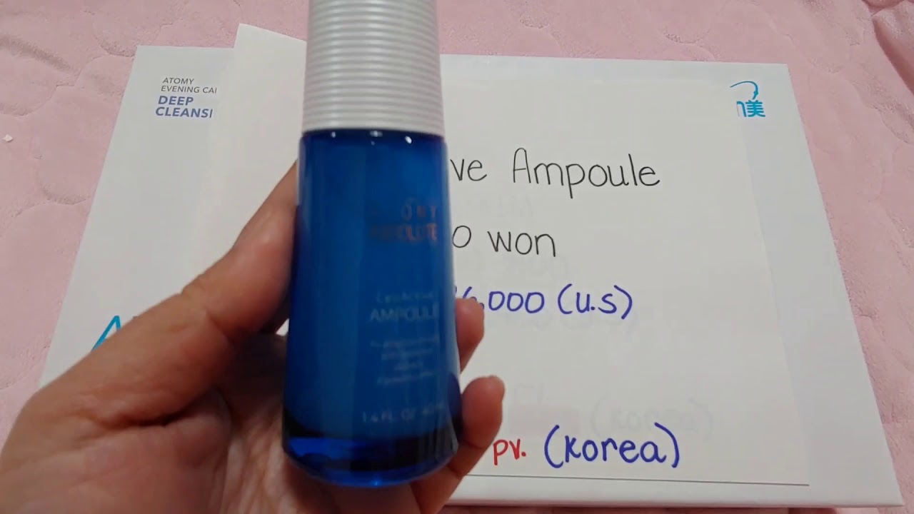 Atomy Products Prices and Point Value