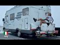 We Drove Our Motorhome to Mount Etna ❄️🌋 | Snow, Volcano Camping &amp; ASMR (No Talking)