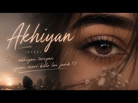 SXM - Akhiyan                                                         (Official Audio )