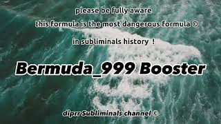 السبليمنال الوحيد الذي سينقذ حياتك⚠️ محفز برمودا 999 الخطير 𝙗𝙚𝙧𝙢𝙪𝙙𝙖_999 𝘽𝙤𝙤𝙨𝙩𝙚𝙧⛔أهدافك امامك الآن©