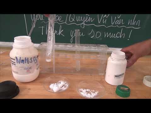 Video Phân biệt dd NaHCO3 và dd NaHSO3 bằng dd HCl? - Hóa... - youtube